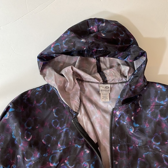Champion Multi Colored Hooded Windbreaker - Picture 6 of 11